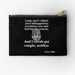 Prison Mike Zipper Pouch