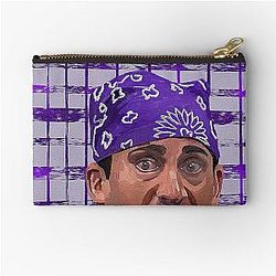 Prison Mike - Steve Carell - Painting Zipper Pouch