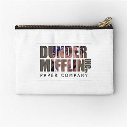 Dunder Mifflin Prison Mike Zipper Pouch