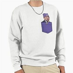 Office US Prison Mike Pocket Design Pullover Sweatshirt