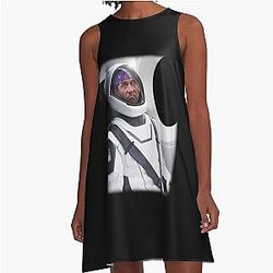 Prison Mike in SpaceX Spacesuit Dress