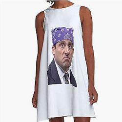 Prison Mike Office A-Line Dress