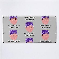 Prison Mike Don't Drop the Soap Desk Mat