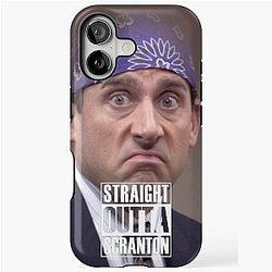 Straight Outta Scranton Prison Mike iPhone Tough Case