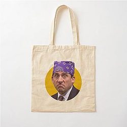 Prison Mike Michael Scott from The Office Cotton Tote Bag