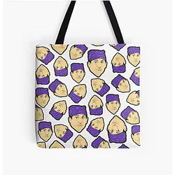 Prison Mike Heads All Over Tote Bag