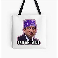 Prison Mike Michael Scott All Over Print Tote Bag