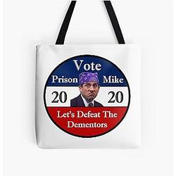 Vote for Prison Mike All Over Print Tote Bag