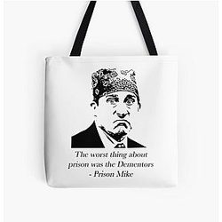 The Worst Thing About Prison Was Dementors - Prison Mike All Over Print Tote Bag