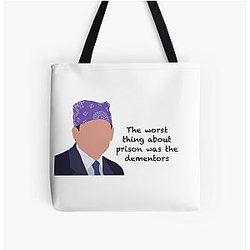 Prison Mike Words All Print Tote Bag