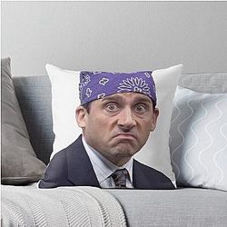 Prison Mike Full Color Throw Pillow