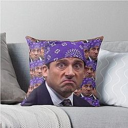 Prison Mike Throw Pillow