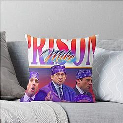 The Office Mike Throw Pillow