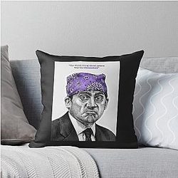 Prison Mike T-Shirt Throw Pillow.