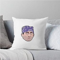 Prison Mike Mini Throw Pillow