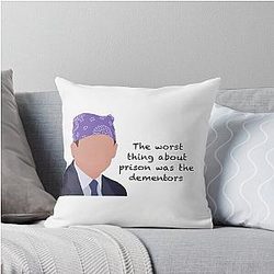 Prison Mike Throw Pillow