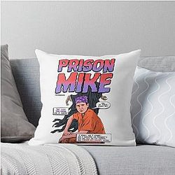 Prison Mike and the Soul Eater Throw Pillow