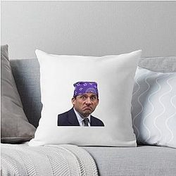 Prison Mike The Office Throw Pillow