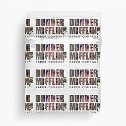 Dunder Mifflin Prison Mike Duvet Cover