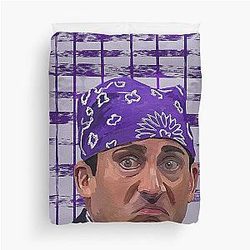 Prison Mike Steve Carell Painting Duvet Cover