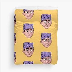 Michael Scott Prison Mike Duvet Cover
