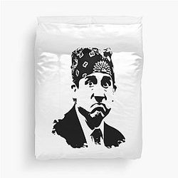 The Office: Prison Mike Essential Duvet Cover