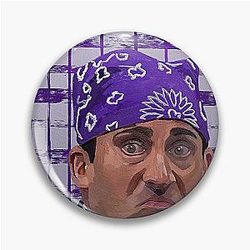 Prison Mike - Steve Carell - The Office Painting Pin