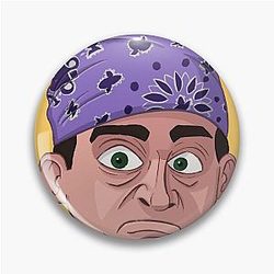 Michael Scott Prison Mike Office Pin