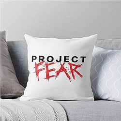 Project Fear Merch Throw Pillow
