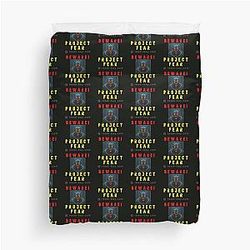Beware - Project Fear Duvet Cover