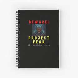Project Fear Spiral Notebook