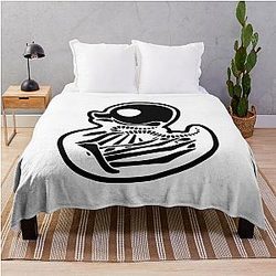 Project Fear Duck Throw Blanket
