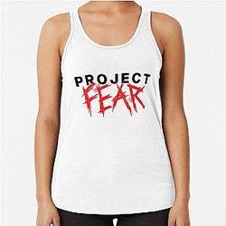 Project Fear Merch Racerback Tank Top