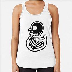 Project Fear Merch Duck Racerback Tank Top