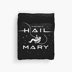 Rocky Amaze Jazz Hands andy weir ryland grace I Had Potential Project Hail Mary Duvet Cover