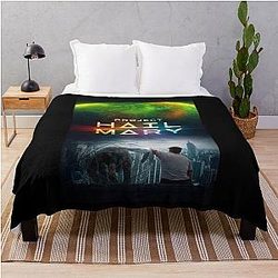 Grace Rocky Tau Ceti Project Hail Mary Throw Blanket
