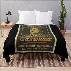 Project Hail Mary Recruiting Poster Throw Blanket