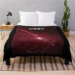Project Hail Mary Sci-Fi Fan Art Throw Blanket