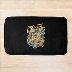 Rocky Alien Quotes Funny Sci-Fi Project Hail Mary Meme Bath Mat