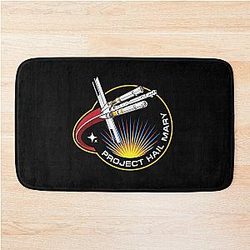 Project Hail Mary Mission Patch from the Movie Bath Mat