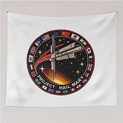 Project Hail Mary Space Mission Tapestry