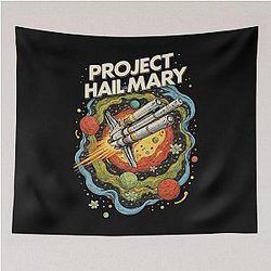 Project Hail Mary Rocky, Amaze, Amaze, Amaze Jazz Hands Andy Weir Ryland Grace - Project Hail Mary Tapestry