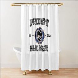 Project Hail Mary shower curtain