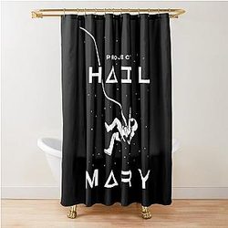 Project Hail Mary Rocky Amaze Amaze Jazz Hands Andy Weir Ryland Griffin - Project Hail Mary Shower Curtain