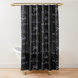 Project Hail Mary Inspired Shower Curtain