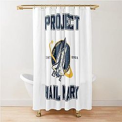 Project Hail Mary, Rocky, Amaze Jazz Hands - You Sleep It Is Time Go Project Hail Mary Shower Curtain