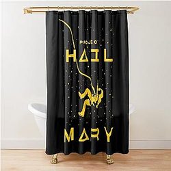 Rocky Amaze, Amaze Jazz Hands, Andy Weir, Ryland Grace, I Had Potential Dr. Gracie's Fist Bump - Project Hail Mary Shower Curtain