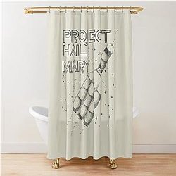 Project Hail Mary Shower Curtain