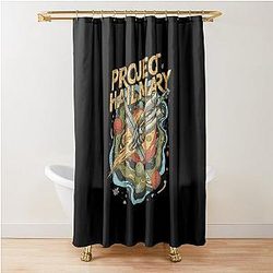 Rocky Alien Quotes Sci-Fi Meme Shower Curtain