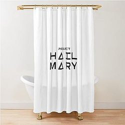 Project Hail Mary Shower Curtain